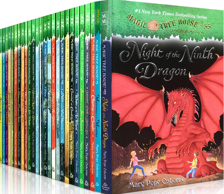 全55本mp3 magic tree house神奇树屋英文版pdf下载